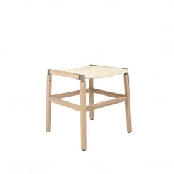 Fyrn Shorty - Natural Oak, Copper Bronze, SN Leather, Seat Only, Ivory