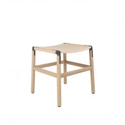 FYRN SEATING Shorty Backless Standard Chair Natural Oak