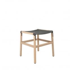 Fyrn Shorty - Natural Oak, Graphite, PVT Leather, Seat Only, Lava