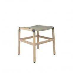 Fyrn Shorty - Natural Oak, Graphite, SN Leather, Seat Only, Stone