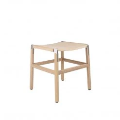 FYRN SEATING Shorty Backless Standard Chair Natural Oak