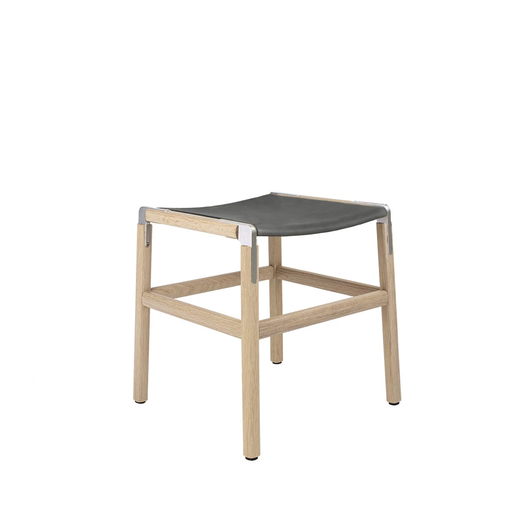 Fyrn Shorty - Natural Oak, Matte Silver, PVT Leather, Seat Only, Lava SEATING 3 Fyrn Shorty - Natural Oak, Matte Silver, PVT Leather, Seat Only, Lava SEATING