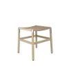 Fyrn Shorty - Natural Oak, Matte Silver, SN Leather, Seat Only, Sand