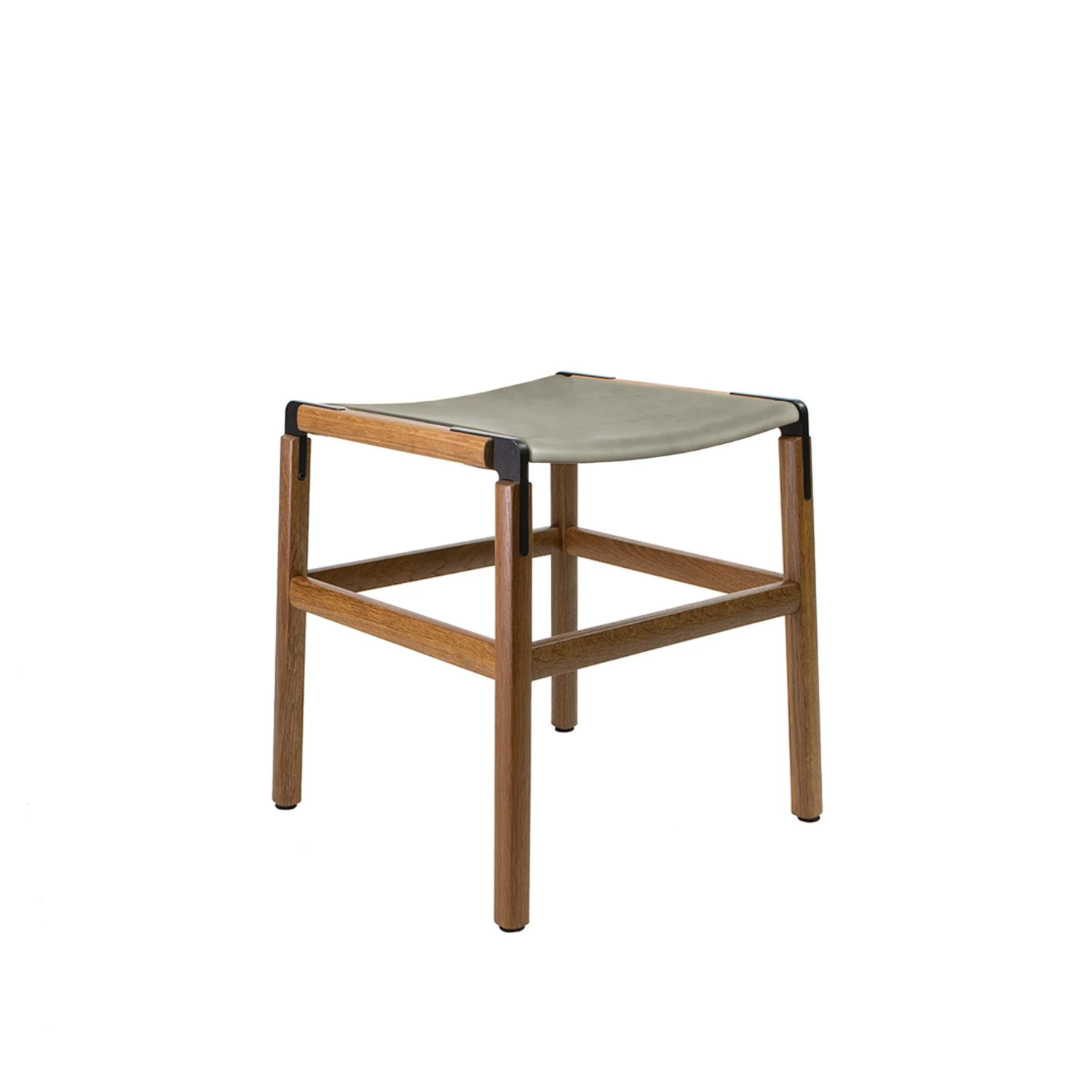 Fyrn SEATING Shorty - Oxidized Oak, Black, SN Leather, Seat Only, Stone 3 Fyrn SEATING Shorty - Oxidized Oak, Black, SN Leather, Seat Only, Stone