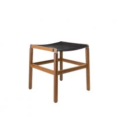 Fyrn SEATING Shorty - Oxidized Oak, Copper Bronze, PVT Leather, Seat Only, Coal