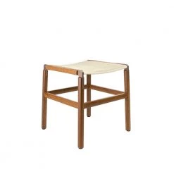 Fyrn Shorty - Oxidized Oak, Copper Bronze, SN Leather, Seat Only, Ivory
