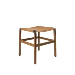 Fyrn Shorty - Oxidized Oak, Graphite, PVT Leather, Seat Only, Camel