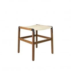 Fyrn Shorty - Oxidized Oak, Graphite, SN Leather, Seat Only, Ivory SEATING