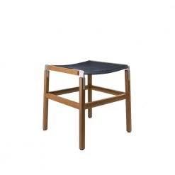 Fyrn SEATING Shorty - Oxidized Oak, Matte Silver, PVT Leather, Seat Only, Night