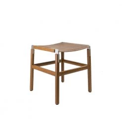 Fyrn Shorty - Oxidized Oak, Matte Silver, SN Leather, Seat Only, Sand