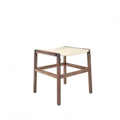 Fyrn Shorty - Black Walnut, Graphite, SN Leather, Seat Only, Ivory SEATING