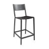 Fyrn Linden - Charcoal Black, Black, PVT Leather, Seat Only, Coal