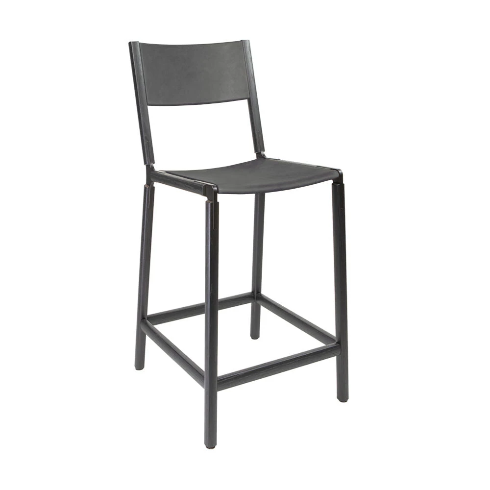 Fyrn Linden - Charcoal Black, Black, PVT Leather, Seat And Back, Lava SEATING 3 Fyrn Linden - Charcoal Black, Black, PVT Leather, Seat And Back, Lava SEATING