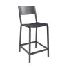 Fyrn Linden - Charcoal Black, Black, SN Leather, Seat Only, Night SEATING