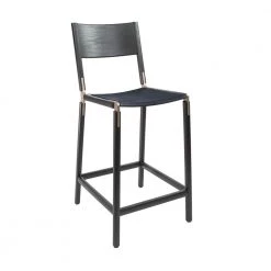 Fyrn Linden - Charcoal Black, Copper Bronze, SN Leather, Seat Only, Night SEATING