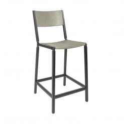 Fyrn Linden - Charcoal Black, Graphite, SN Leather, Seat & Back, Stone SEATING