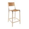 Fyrn Linden - Maple, Graphite, PVT Leather, Seat & Back, Camel