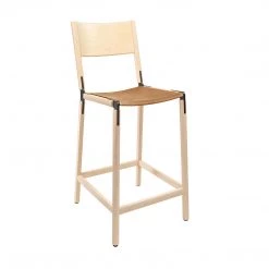 Fyrn Linden - Maple, Graphite, PVT Leather, Seat Only, Camel