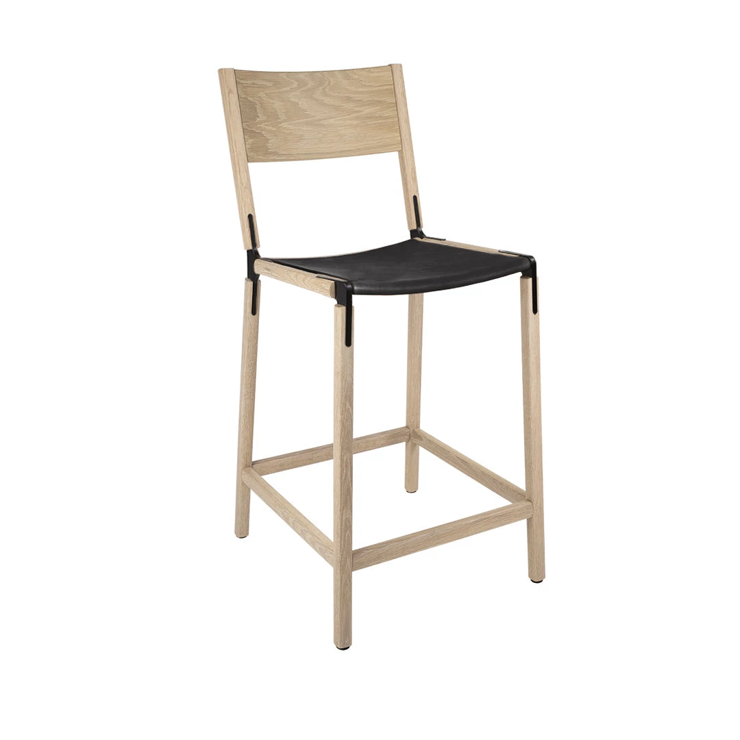 Fyrn Linden - Natural Oak, Black, SN Leather, Seat Only, Coal SEATING 3 Fyrn Linden - Natural Oak, Black, SN Leather, Seat Only, Coal SEATING