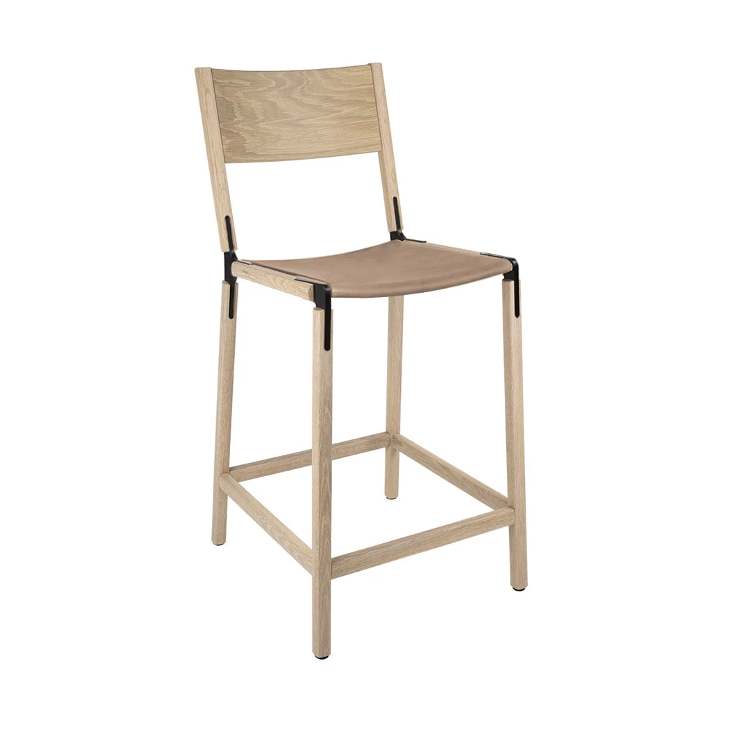 Fyrn Linden - Natural Oak, Black, SN Leather, Seat Only, Sand SEATING 3 Fyrn Linden - Natural Oak, Black, SN Leather, Seat Only, Sand SEATING