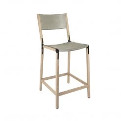 Fyrn Linden - Natural Oak, Black, SN Leather, Seat & Back, Stone SEATING