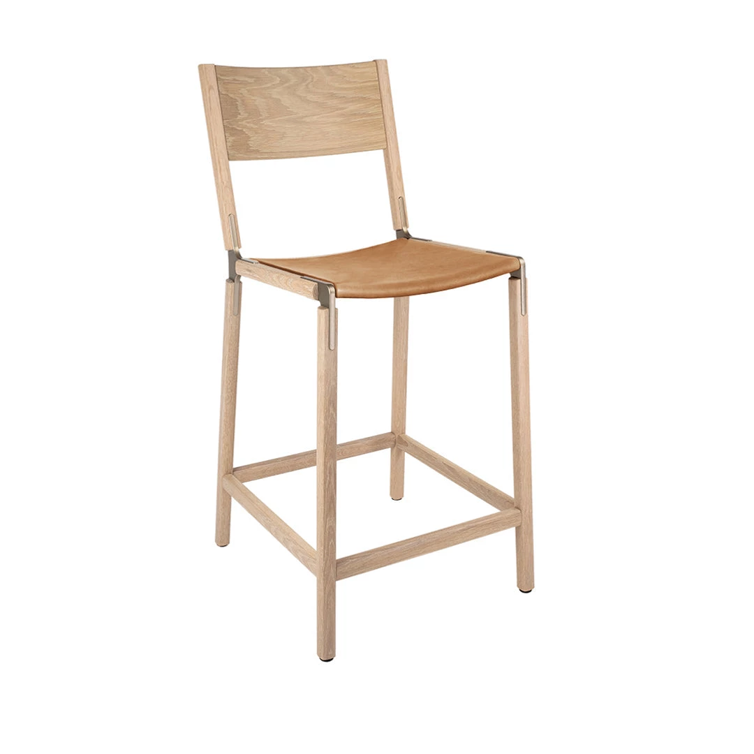 Fyrn SEATING Linden - Natural Oak, Copper Bronze, PVT Leather, Seat Only, Camel 3 Fyrn SEATING Linden - Natural Oak, Copper Bronze, PVT Leather, Seat Only, Camel