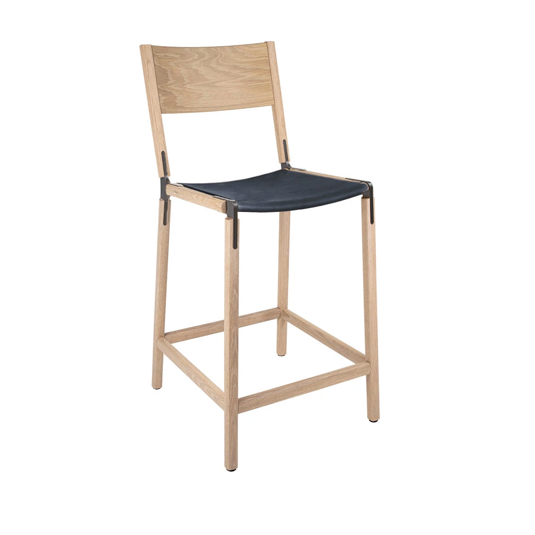 Fyrn Linden - Natural Oak, Graphite, PVT Leather, Seat Only, Night SEATING 3 Fyrn Linden - Natural Oak, Graphite, PVT Leather, Seat Only, Night SEATING