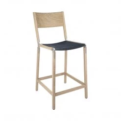 Fyrn Linden - Natural Oak, Matte Silver, PVT Leather, Seat Only, Night SEATING