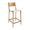 Fyrn Linden - Oxidized Oak, Black, SN Leather, Seat Only, Ivory