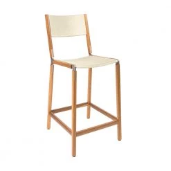 Fyrn Linden - Oxidized Oak, Copper Bronze, SN Leather, Seat And Back, Ivory