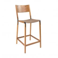 Fyrn Linden - Oxidized Oak, Graphite, SN Leather, Seat Only, Sand