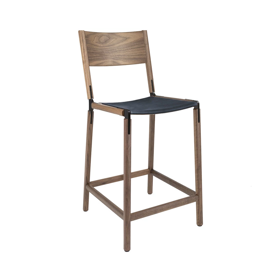 Fyrn SEATING Linden - Black Walnut, Black, PVT Leather, Seat Only, Night 3 Fyrn SEATING Linden - Black Walnut, Black, PVT Leather, Seat Only, Night