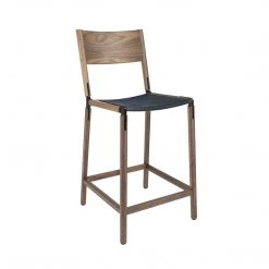 Fyrn Linden - Black Walnut, Black, SN Leather, Seat Only, Night SEATING