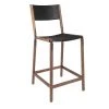 Fyrn Linden - Black Walnut, Graphite, PVT Leather, Seat & Back, Coal