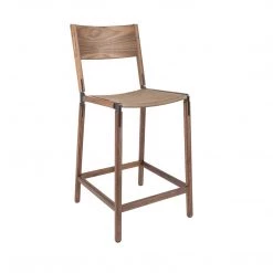 Fyrn Linden - Black Walnut, Graphite, SN Leather, Seat Only, Sand SEATING