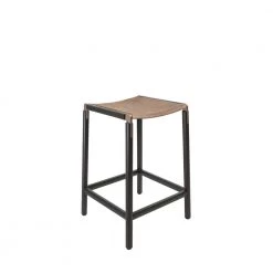 Fyrn SEATING De Haro - Charcoal Black, Copper Bronze, SN Leather, Seat Only, Sand