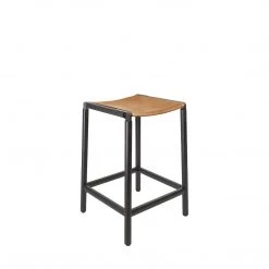 Fyrn De Haro - Charcoal Black, Graphite, PVT Leather, Seat Only, Camel