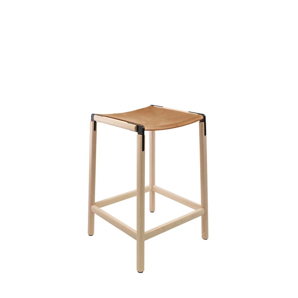 Fyrn De Haro - Maple, Black, PVT Leather, Seat Only, Camel SEATING 3 Fyrn De Haro - Maple, Black, PVT Leather, Seat Only, Camel SEATING