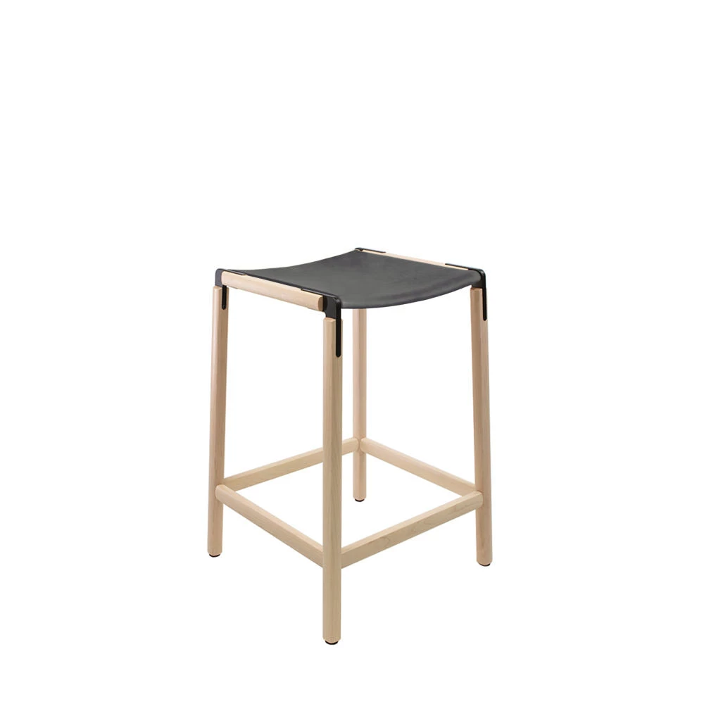 Fyrn De Haro - Maple, Black, PVT Leather, Seat Only, Lava SEATING 3 Fyrn De Haro - Maple, Black, PVT Leather, Seat Only, Lava SEATING