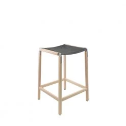 Fyrn De Haro - Maple, Matte Silver, PVT Leather, Seat Only, Lava