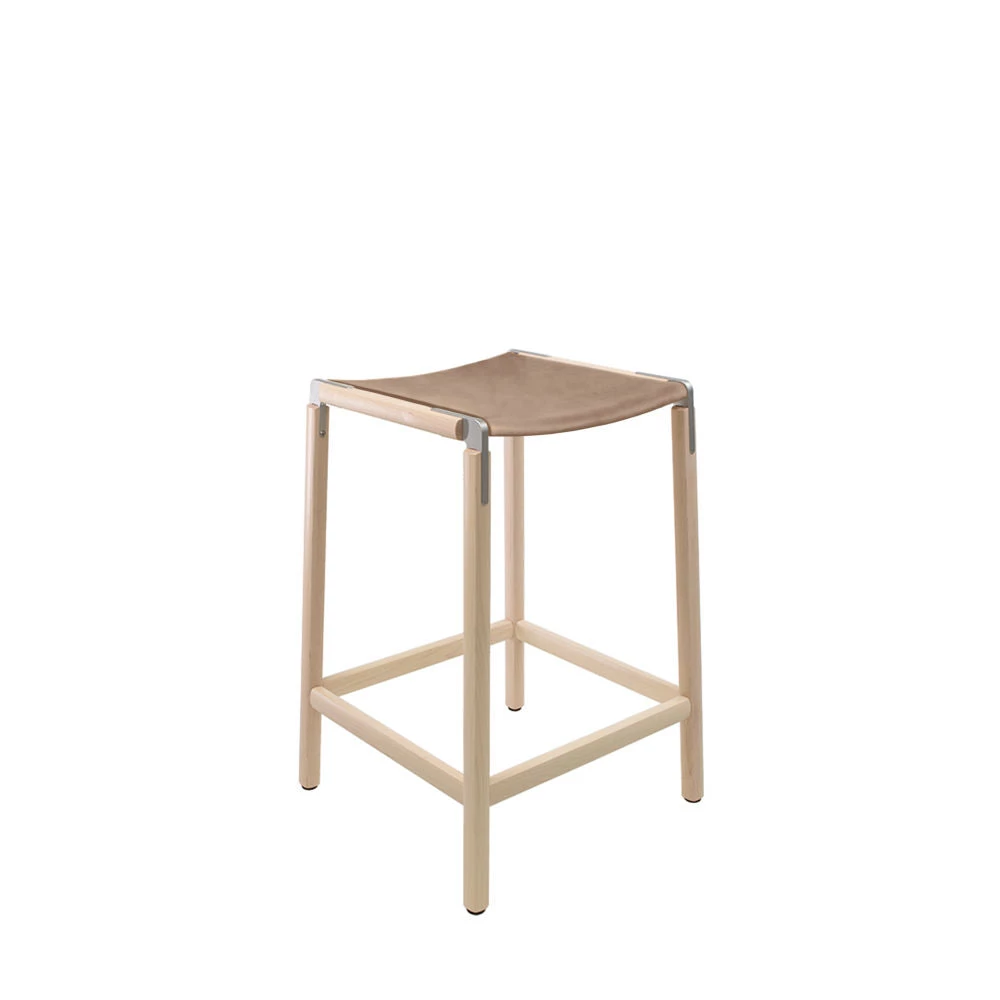 Fyrn De Haro - Maple, Matte Silver, SN Leather, Seat Only, Sand 3 Fyrn De Haro - Maple, Matte Silver, SN Leather, Seat Only, Sand