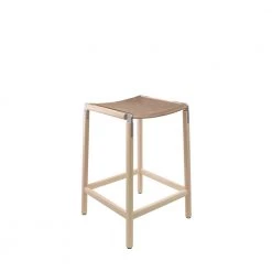 Fyrn De Haro - Maple, Matte Silver, PVT Leather, Seat Only, Sand