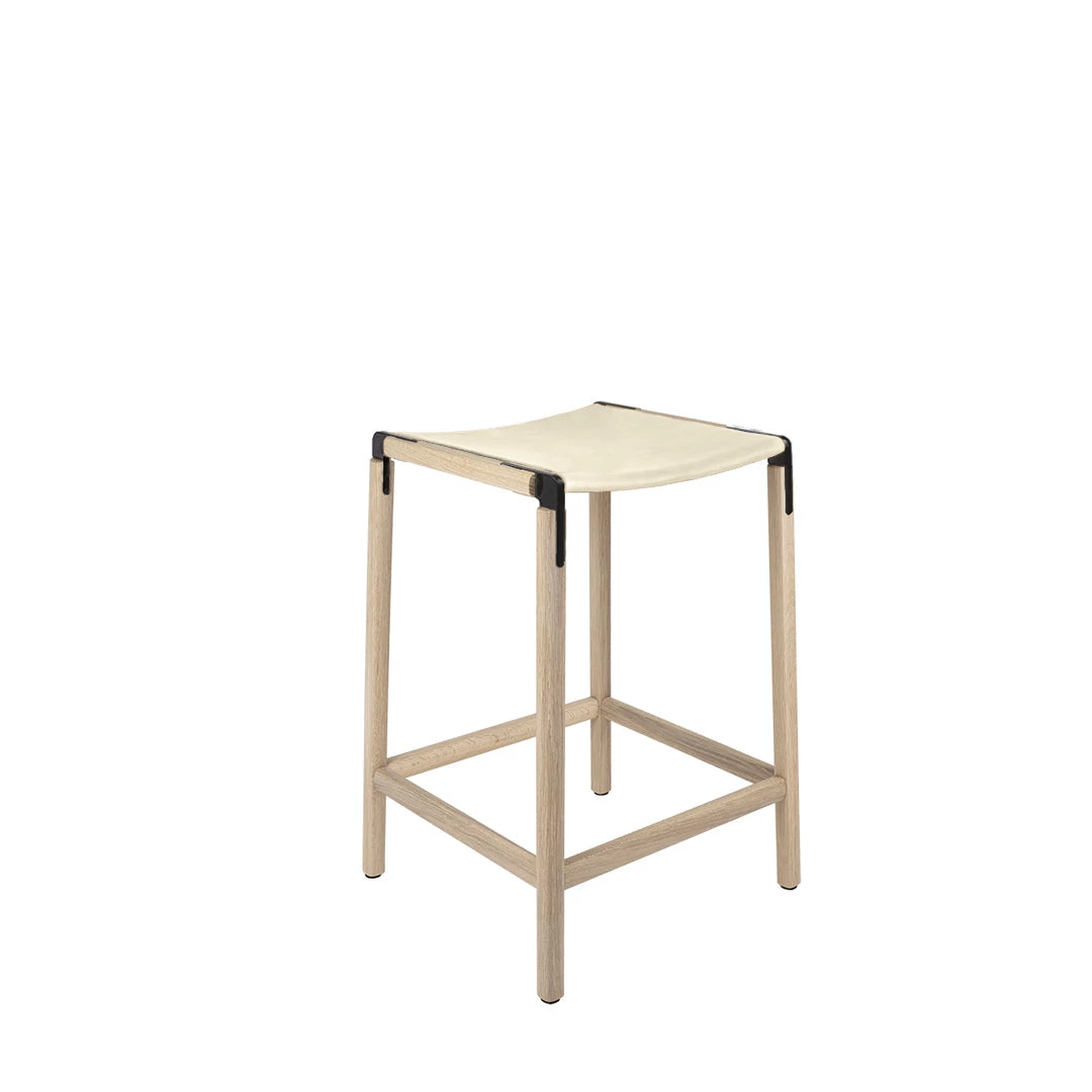 Fyrn De Haro - Natural Oak, Black, SN Leather, Seat Only, Ivory SEATING 3 Fyrn De Haro - Natural Oak, Black, SN Leather, Seat Only, Ivory SEATING