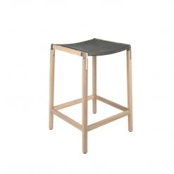 Fyrn De Haro - Natural Oak, Copper Bronze, PVT Leather, Seat Only, Lava SEATING