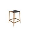 Fyrn De Haro - Oxidized Oak, Black, PVT Leather, Seat Only, Coal