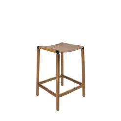 Fyrn De Haro - Oxidized Oak, Black, PVT Leather, Seat Only, Sand