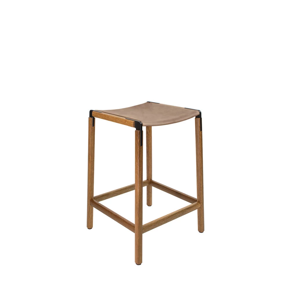 Fyrn SEATING De Haro - Oxidized Oak, Black, PVT Leather, Seat Only, Sand 3 Fyrn SEATING De Haro - Oxidized Oak, Black, PVT Leather, Seat Only, Sand