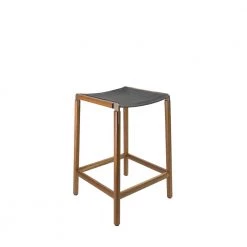 Fyrn SEATING De Haro - Oxidized Oak, Copper Bronze, PVT Leather, Seat Only, Lava