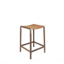 Fyrn De Haro - Black Walnut, Copper Bronze, PVT Leather, Seat Only, Camel