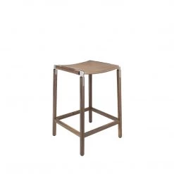 Fyrn De Haro - Black Walnut, Matte Silver, SN Leather, Seat Only, Sand